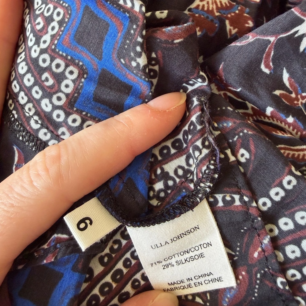 Ulla Johnson Printed Midi Dress - Picture 8 of 8